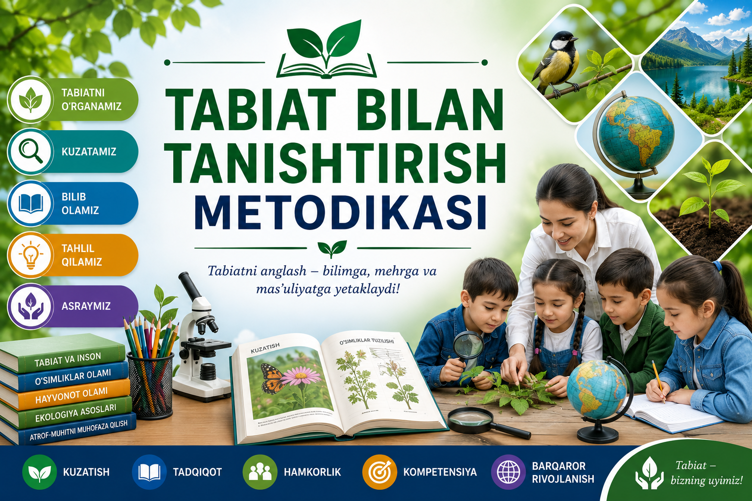 Tabiat bilan tanishtirish metodikasi