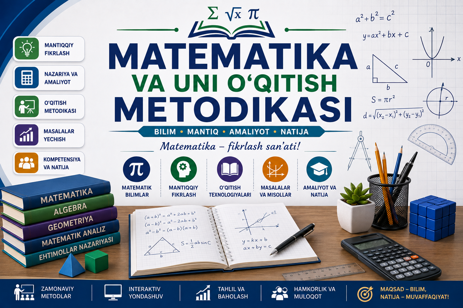 Matematika va uni o‘qitish metodikasi